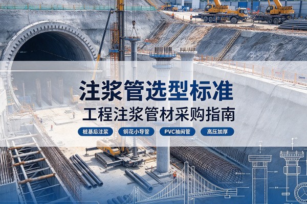 越城注浆管选型标准
