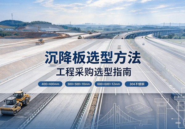 越城沉降板选择方法