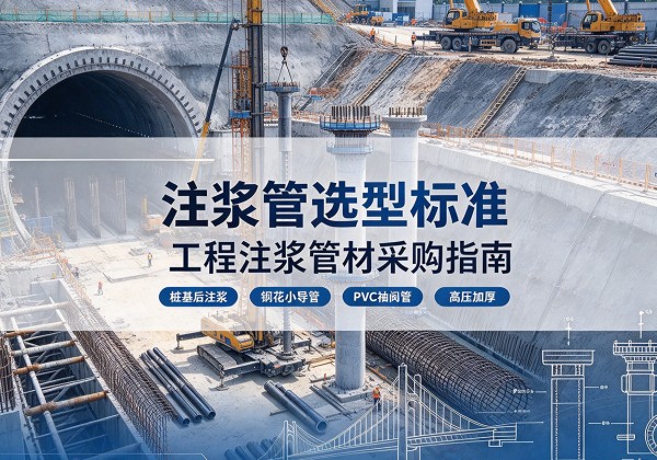 越城注浆管选型标准